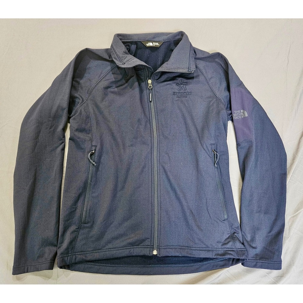 The North Face Jacket Mens L Navy Blue Republic Services Full Zip